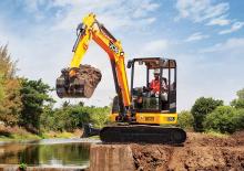 Mini-graafmachines JCB 51R