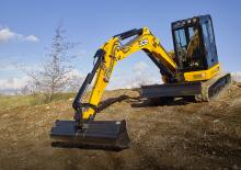 Mini-graafmachines JCB 55Z-I