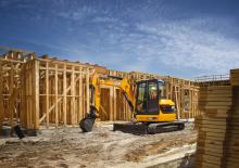 Mini-graafmachines JCB 56Z-2