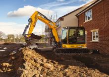 Mini-graafmachines JCB 60C-2