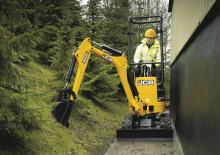 Mini-graafmachines JCB 8008 CTS