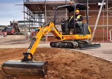 Mini-graafmachines JCB 8016 CTS