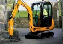 Mini-graafmachines JCB 802.4