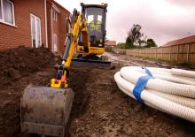 Mini-graafmachines JCB 8029 CTS