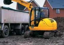 Mini-graafmachines JCB 8052