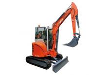 Mini-graafmachines Atlas Kompakt AC 40UB