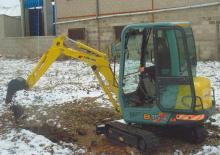 Mini-graafmachines Yanmar B 15-3 EX