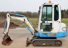 Mini-graafmachines Yanmar B 15 CRE