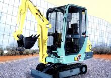 Mini-graafmachines Yanmar B 17
