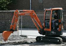 Mini-graafmachines Doosan DX27Z