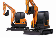 Mini-graafmachines Doosan DX 60 R