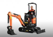 Mini-graafmachines Doosan DX10Z