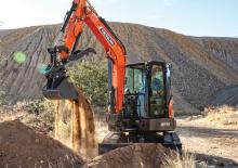 Mini-graafmachines Develon DX42-7