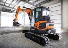 Mini-graafmachines Doosan DX55R-7