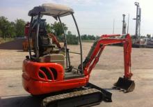 Mini-graafmachines Fiat Kobelco E 18