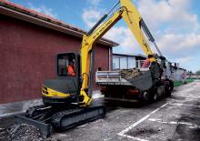 Mini-graafmachines New Holland E 45 SR