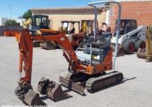 Mini-graafmachines Fiat Kobelco E 9 SR