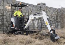 Mini-graafmachines Bobcat E17z
