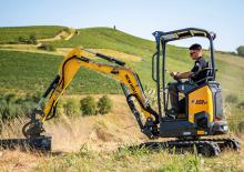 Mini-graafmachines New Holland E19D