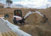 Mini-graafmachines Bobcat E35