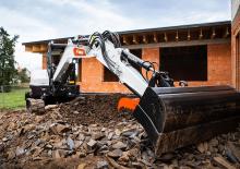 Mini-graafmachines Bobcat E55z