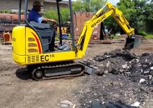 Mini-graafmachines New Holland EC15