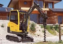 Mini-graafmachines Volvo EC15B XR