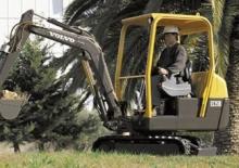 Mini-graafmachines Volvo EC15B XTV