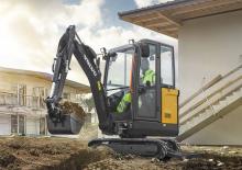 Mini-graafmachines Volvo EC15E