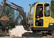 Mini-graafmachines Volvo EC20B XTV