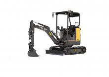 Mini-graafmachines Volvo ECR18 ELECTRIC
