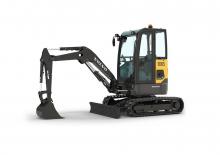 Mini-graafmachines Volvo ECR25 ELECTRIC