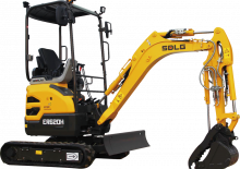 Mini-graafmachines SDLG ER620H