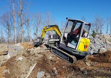 Mini-graafmachines Wacker Neuson ET35 
