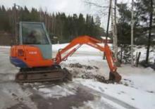 Mini-graafmachines Hitachi EX 25