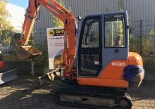 Mini-graafmachines Hitachi EX 30 UR