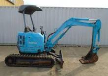 Mini-graafmachines Hitachi EX20U