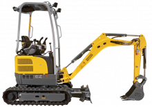 Mini-graafmachines Wacker Neuson EZ17