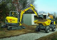 Mini-graafmachines Wacker Neuson EZ53