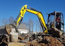 Mini-graafmachines Wacker Neuson EZ36