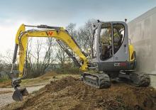 Mini-graafmachines Wacker Neuson EZ53