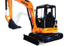 Mini-graafmachines Hanix H 36 R