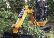 Mini-graafmachines Hanix H09D