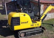 Mini-graafmachines Imef HE 1.15