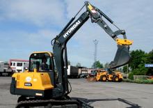 Mini-graafmachines Hyundai HX55ACR
