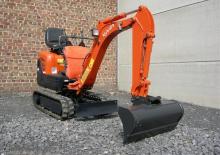 Mini-graafmachines Kubota K008-3