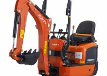 Mini-graafmachines Kubota KX008-5