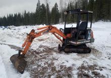 Mini-graafmachines Kubota KH41