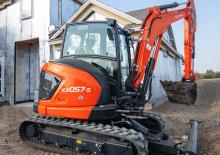 Mini-graafmachines Kubota KX057-5