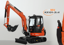 Mini-graafmachines Kubota KX101-3α4